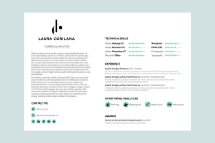 A4 Landscape Resume Template By White Hart Design Co. On within Landscaping Cv Template - lazine.net